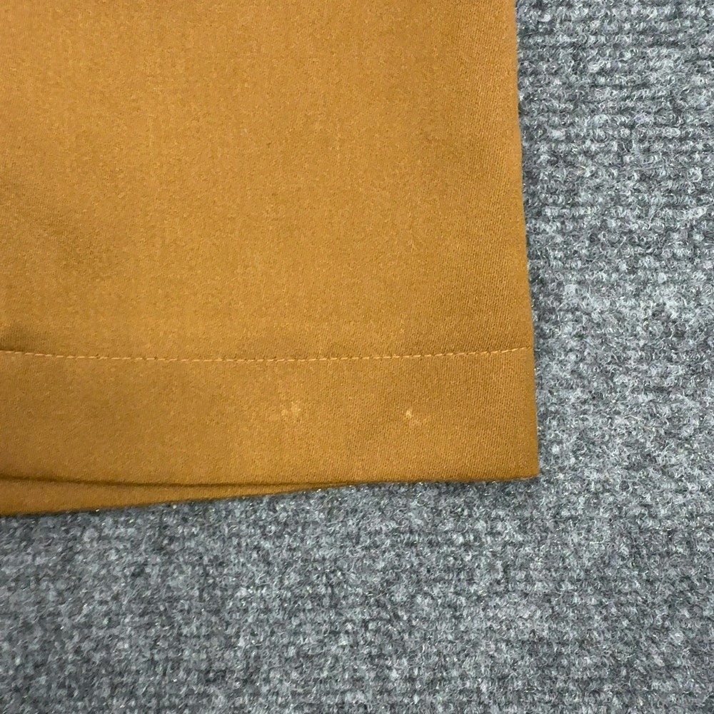 Vintage Ascot Skirt Womens 38 Brown Polyester Viscose Wrap Front Midi Classic - Picture 2 of 8